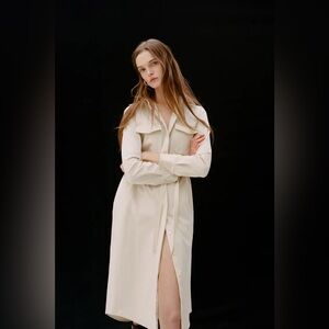 ZARA NWT POCKET SHIRT DRESS ZW COLLECTION/L